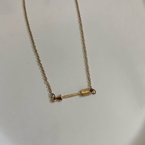 Dainty Gold Arrow Necklace